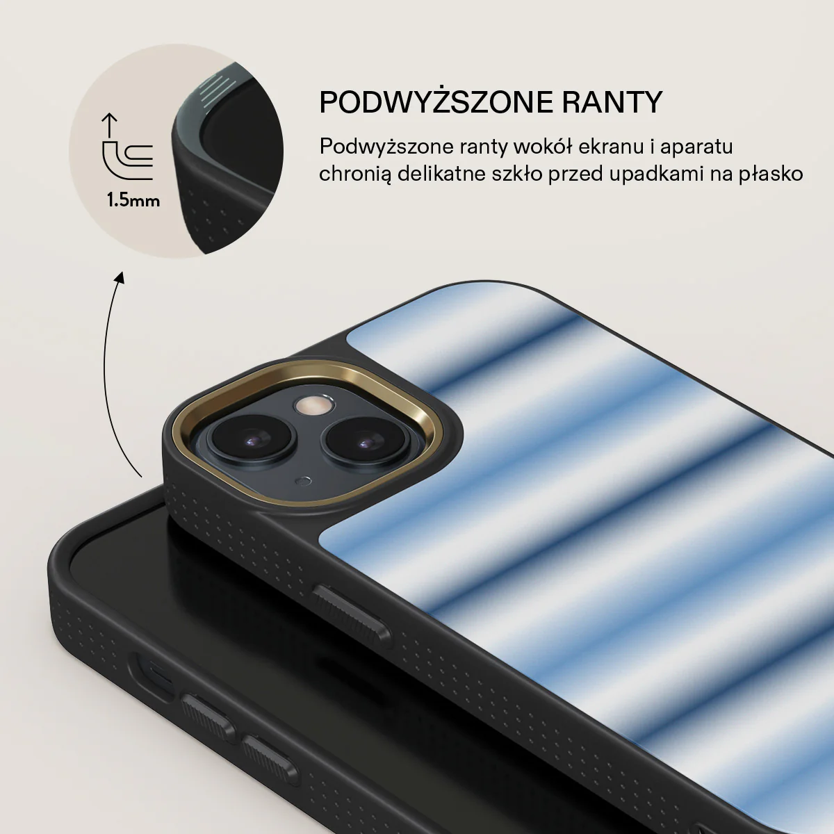 White Noise - iPhone 14 Plus Etui - Image 8