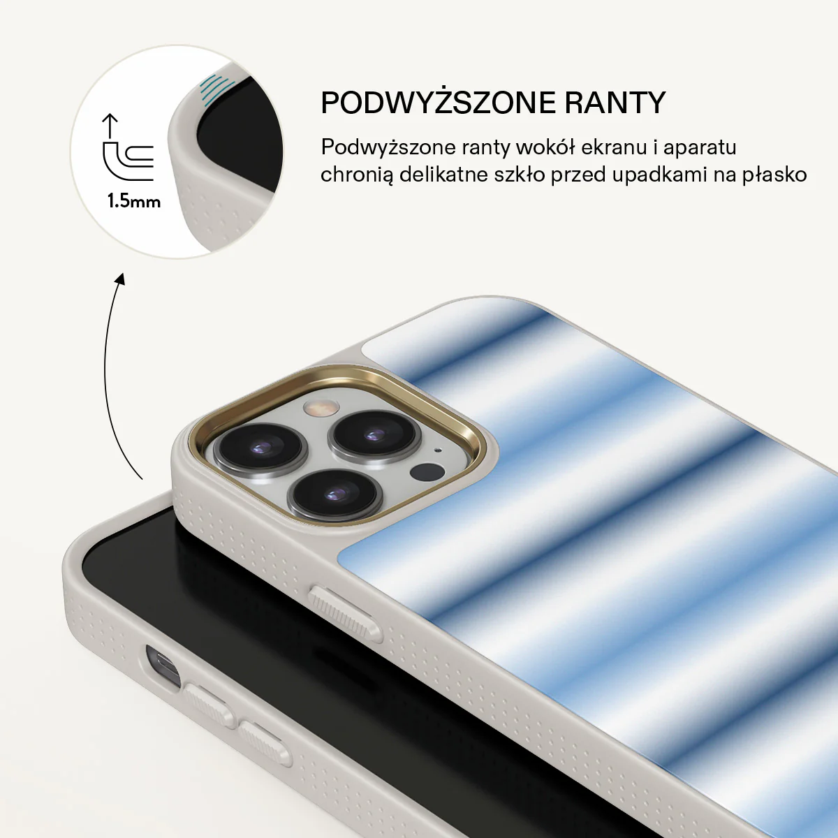 White Noise - iPhone 14 Pro Max Etui - Image 22