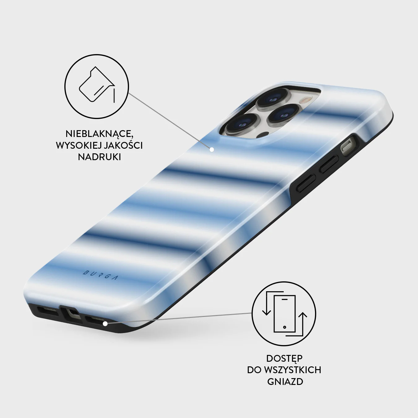 White Noise - iPhone 14 Pro Max Etui - Image 3