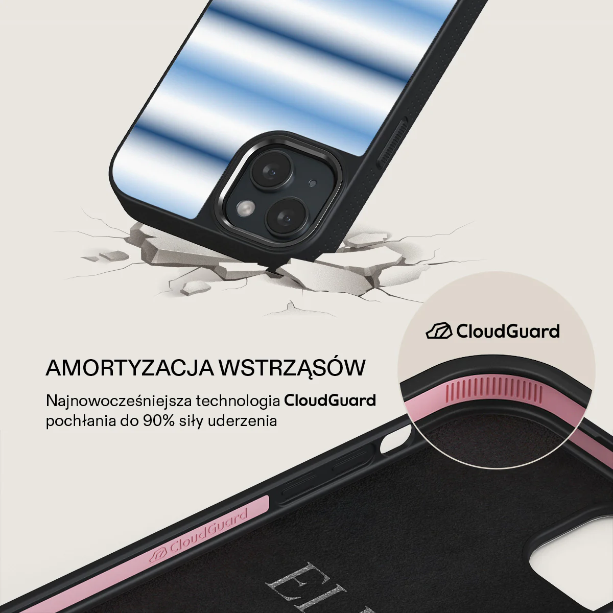 White Noise - iPhone 15 Etui - Image 14