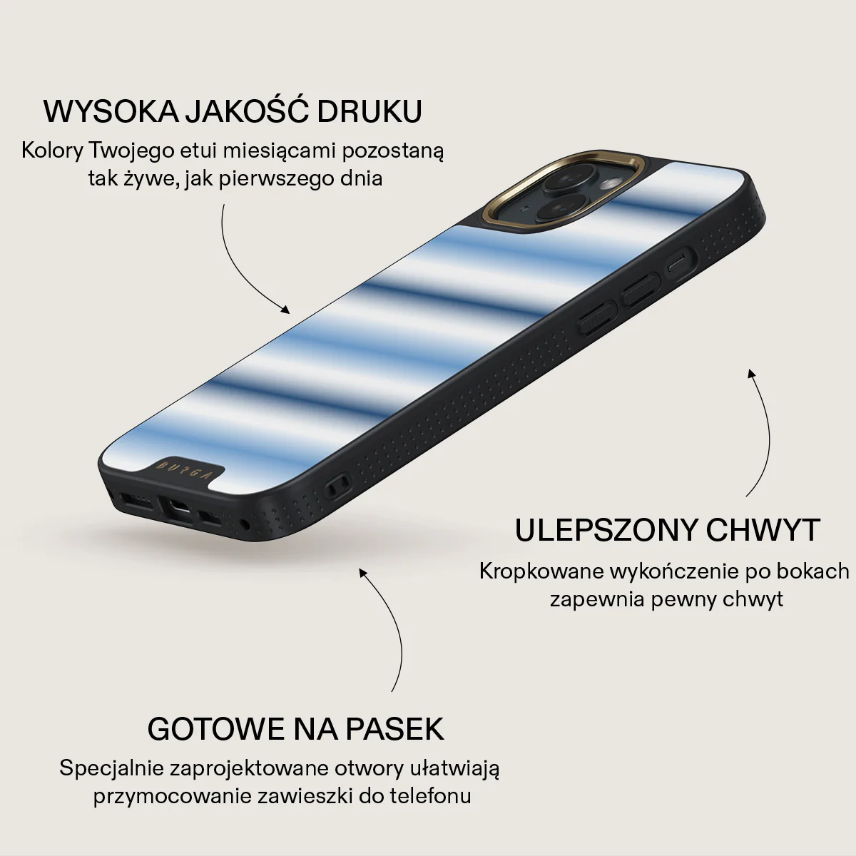 White Noise - iPhone 15 Etui - Image 9