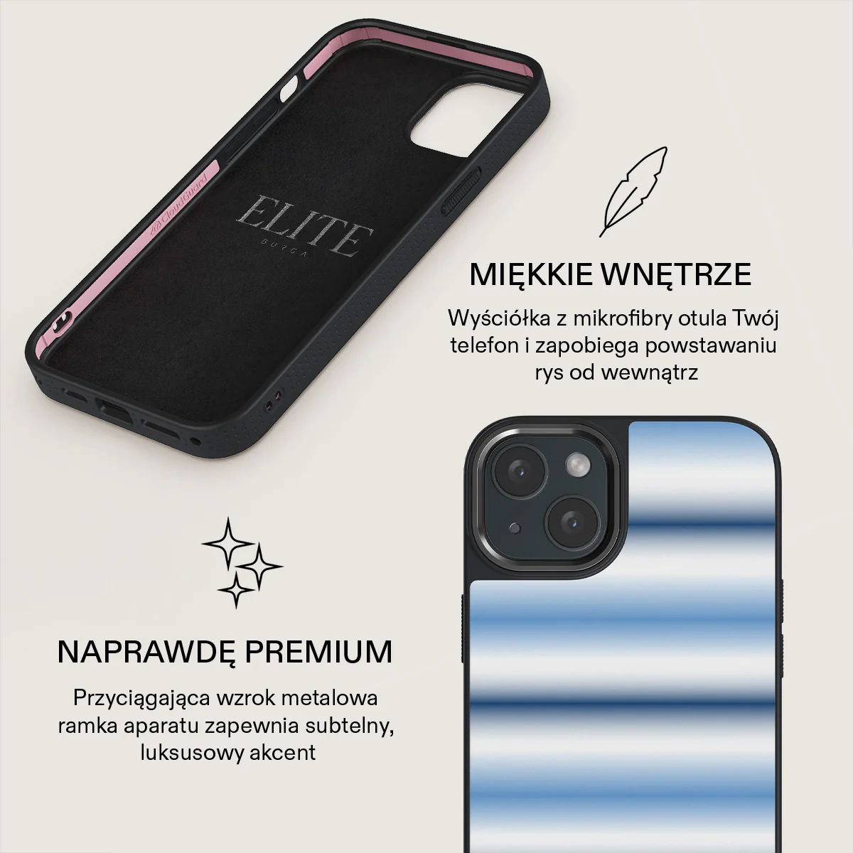 White Noise - iPhone 15 Plus Etui - Image 17
