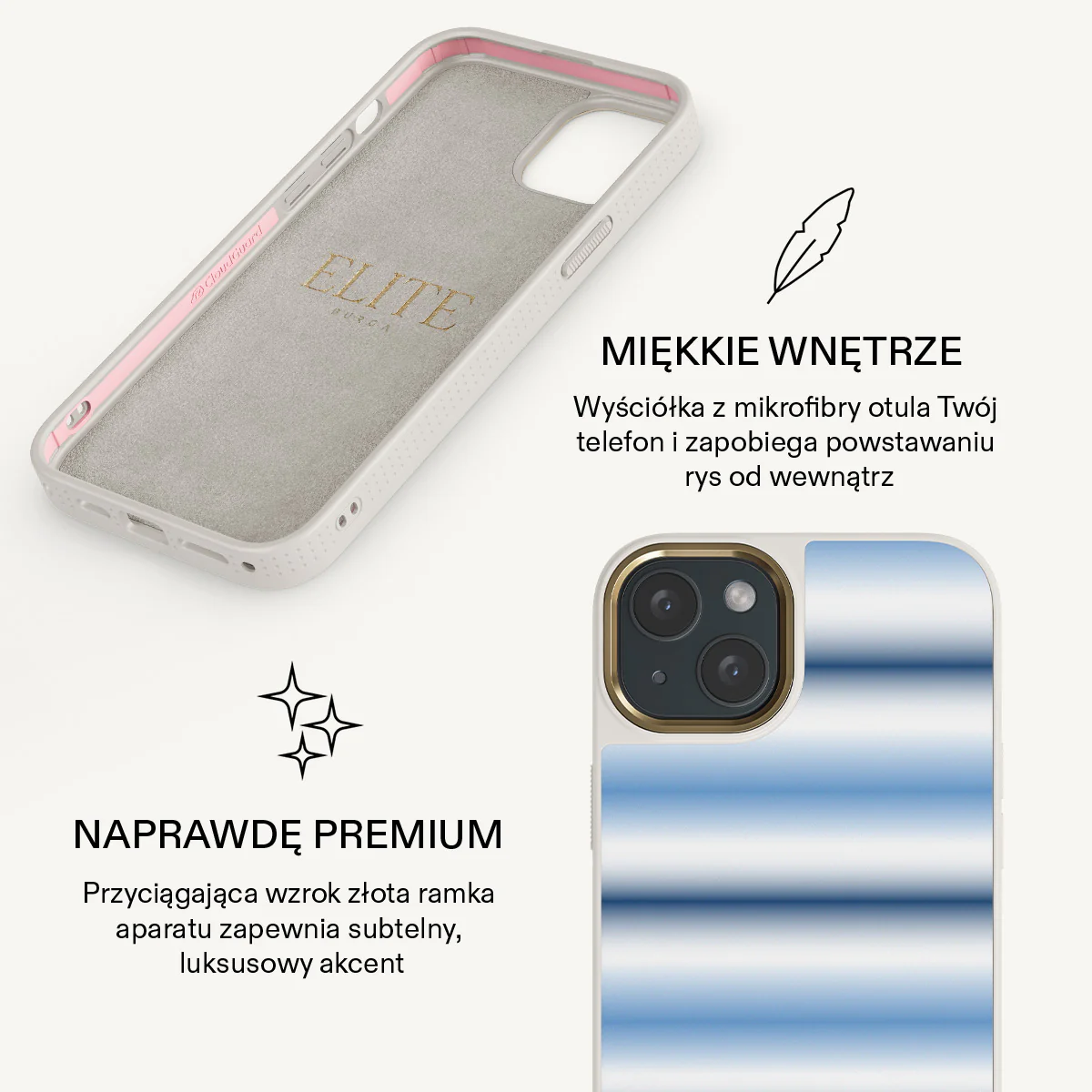 White Noise - iPhone 15 Plus Etui - Image 24