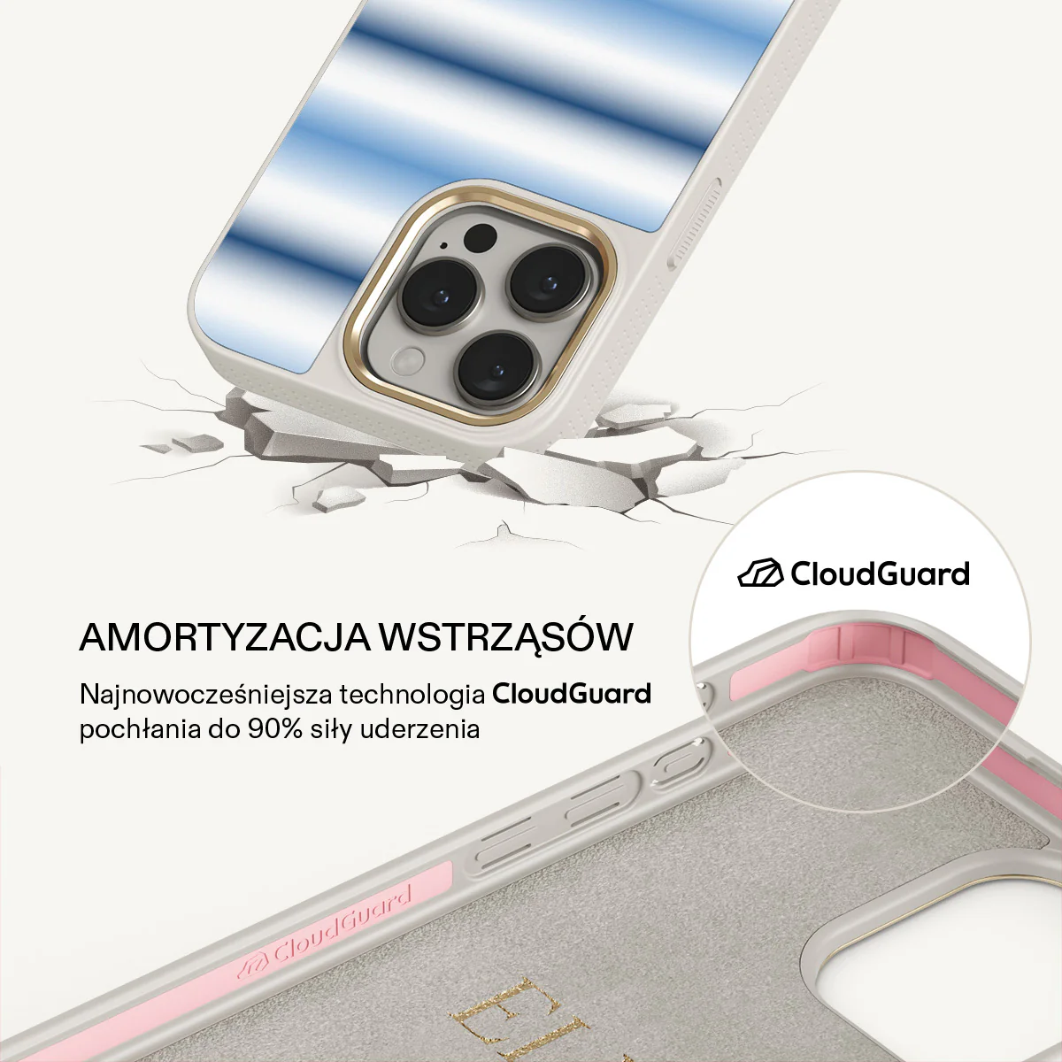 White Noise - iPhone 15 Pro Etui - Image 21