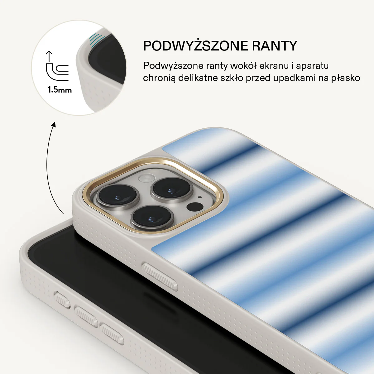 White Noise - iPhone 15 Pro Etui - Image 22