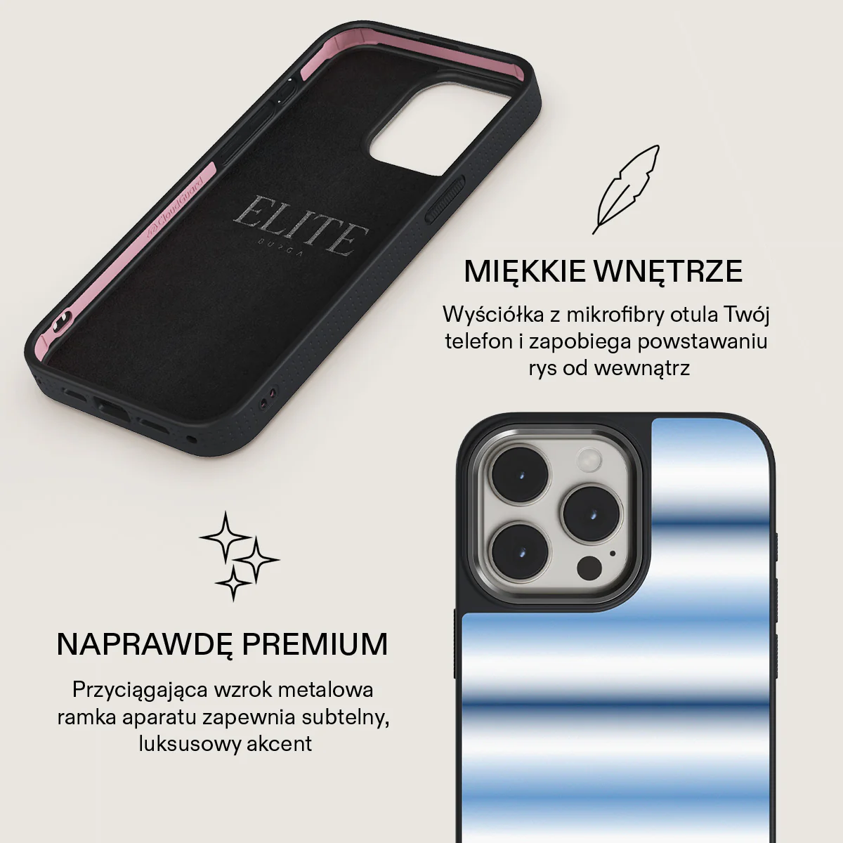 White Noise - iPhone 15 Pro Max Etui - Image 17