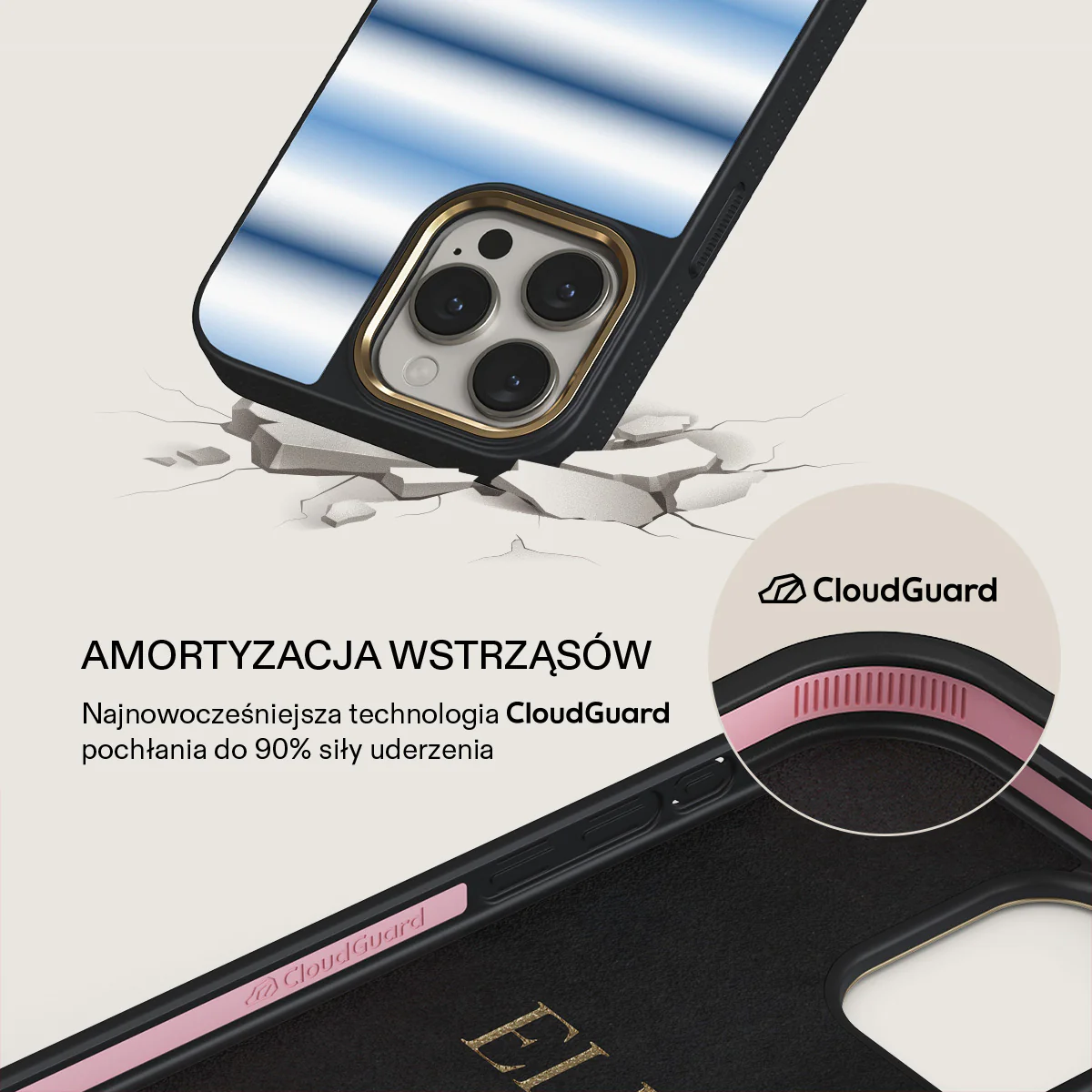 White Noise - iPhone 15 Pro Max Etui - Image 7