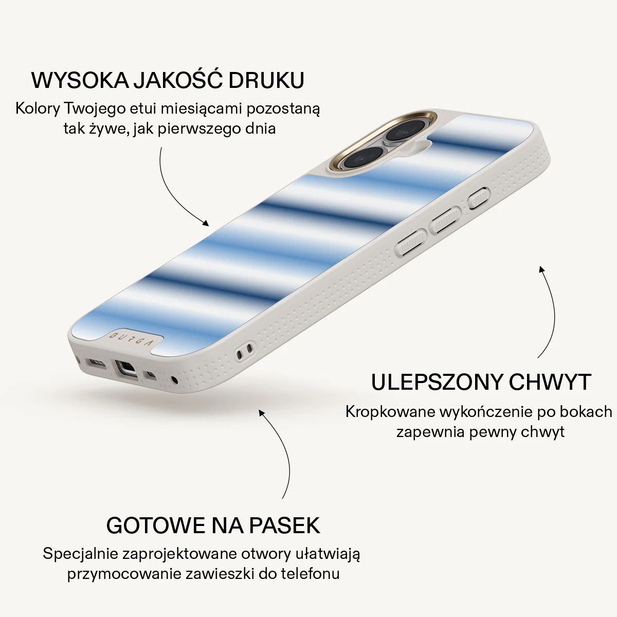 White Noise - iPhone 16 Etui - Image 24