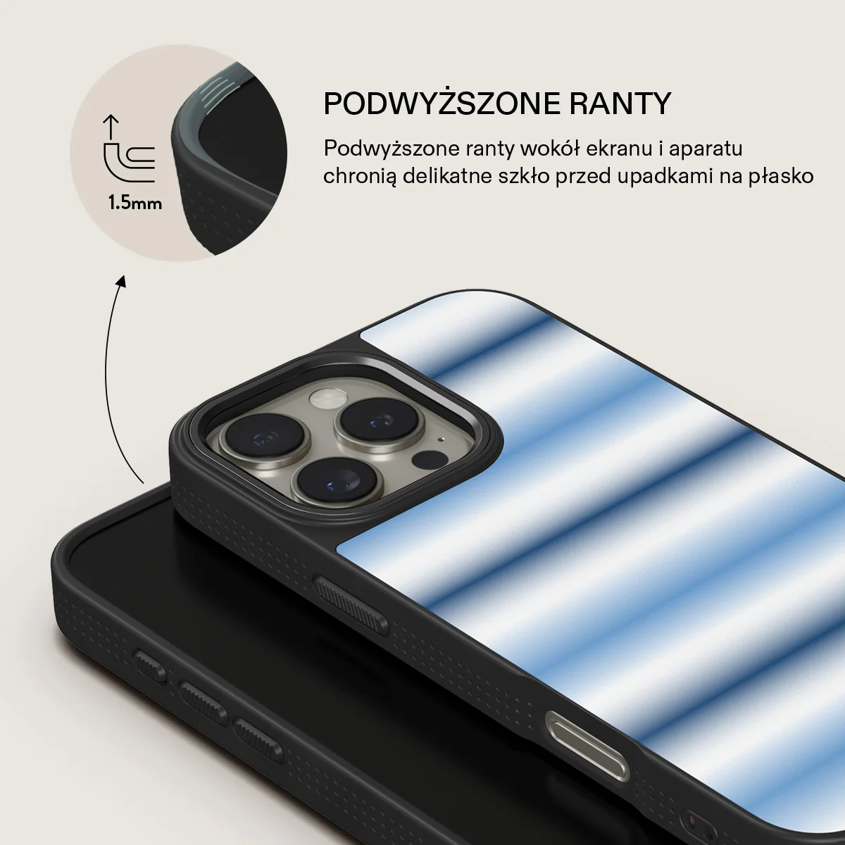 White Noise - iPhone 16 Pro Etui - Image 16