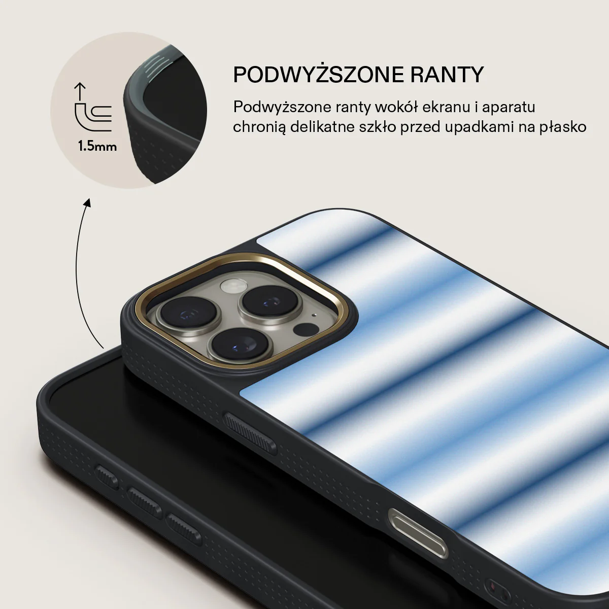 White Noise - iPhone 16 Pro Etui - Image 9