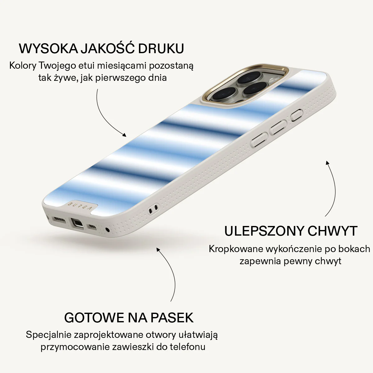White Noise - iPhone 16 Pro Max Etui - Image 24