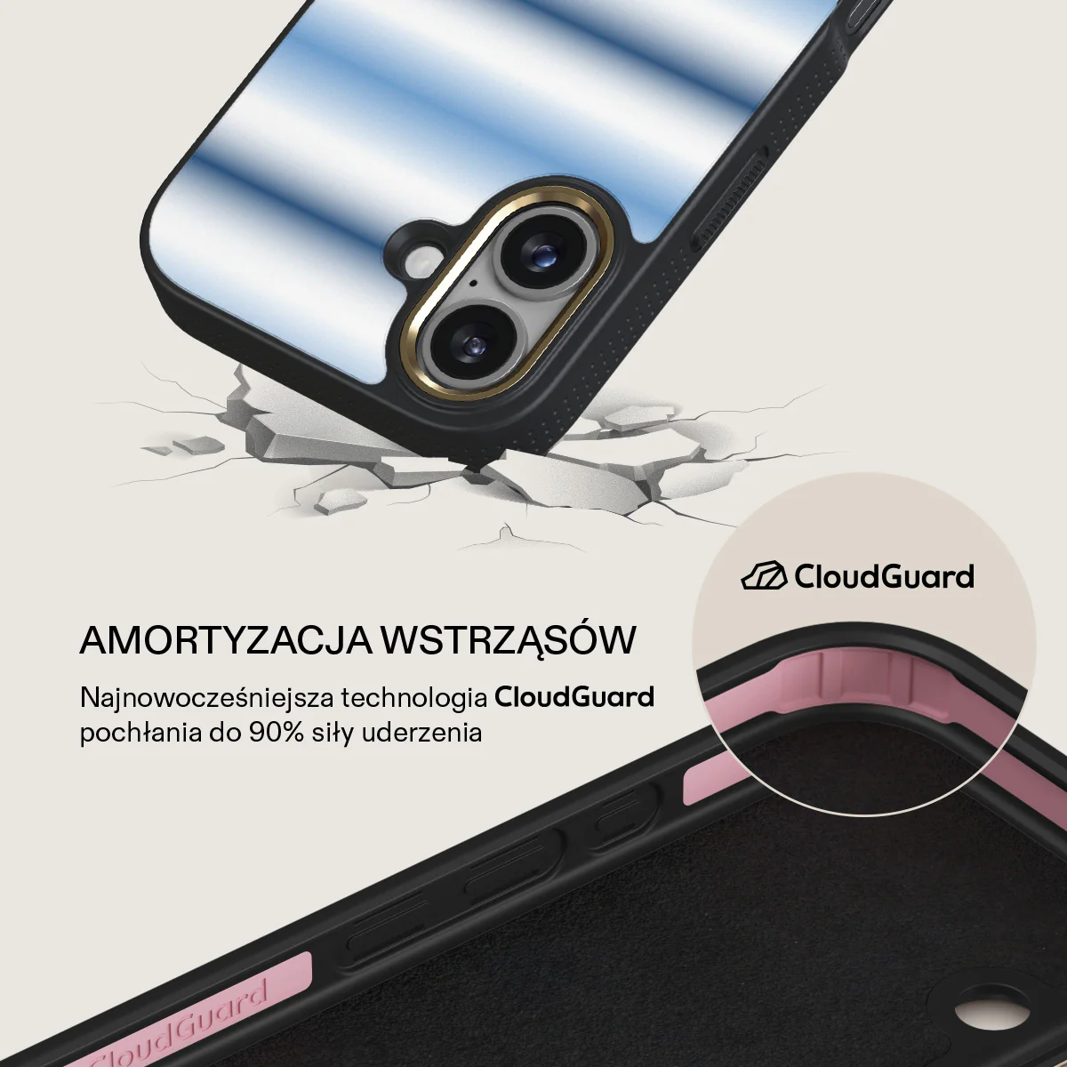 White Noise - iPhone 17 Etui - Image 7