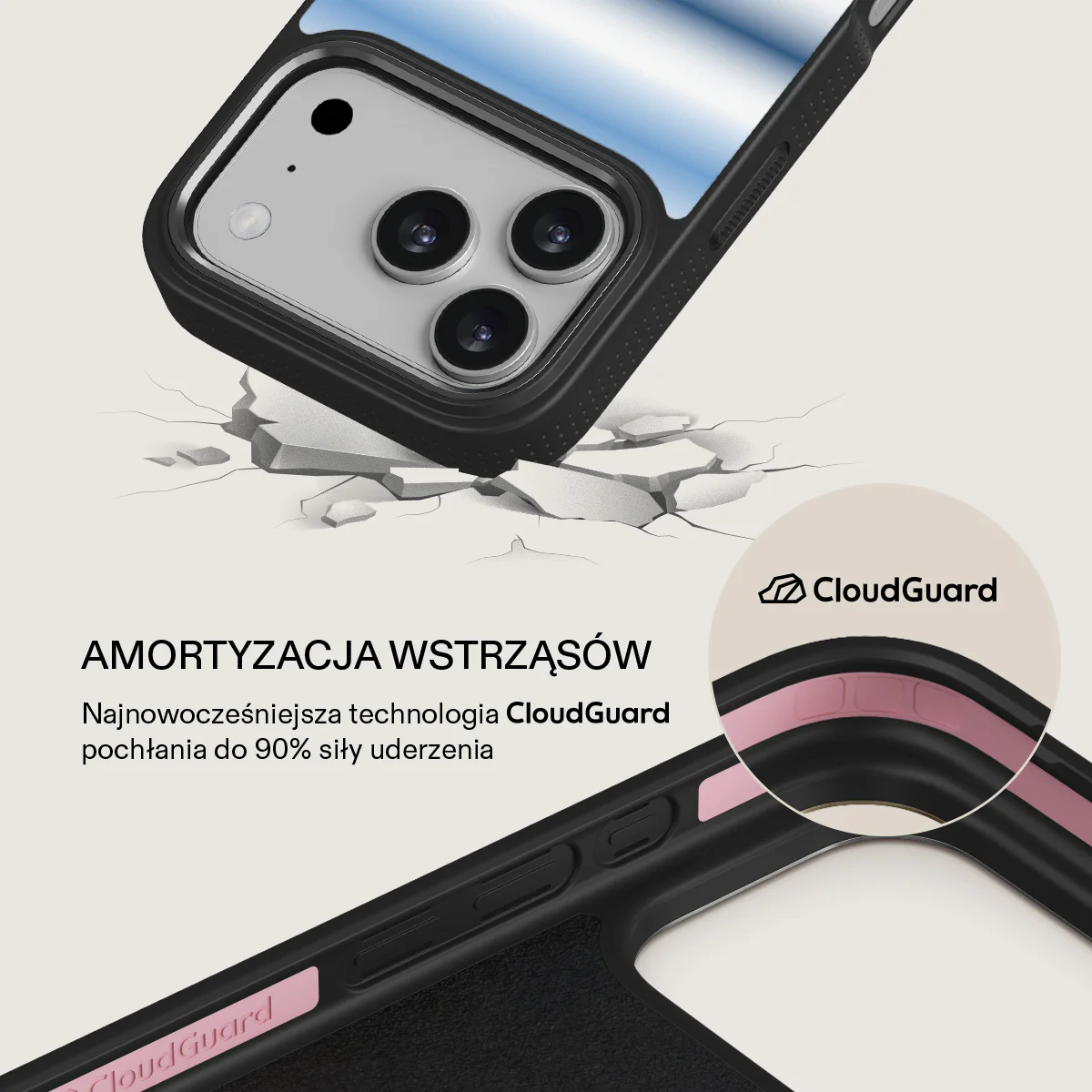 White Noise - iPhone 17 Pro Etui - Image 14