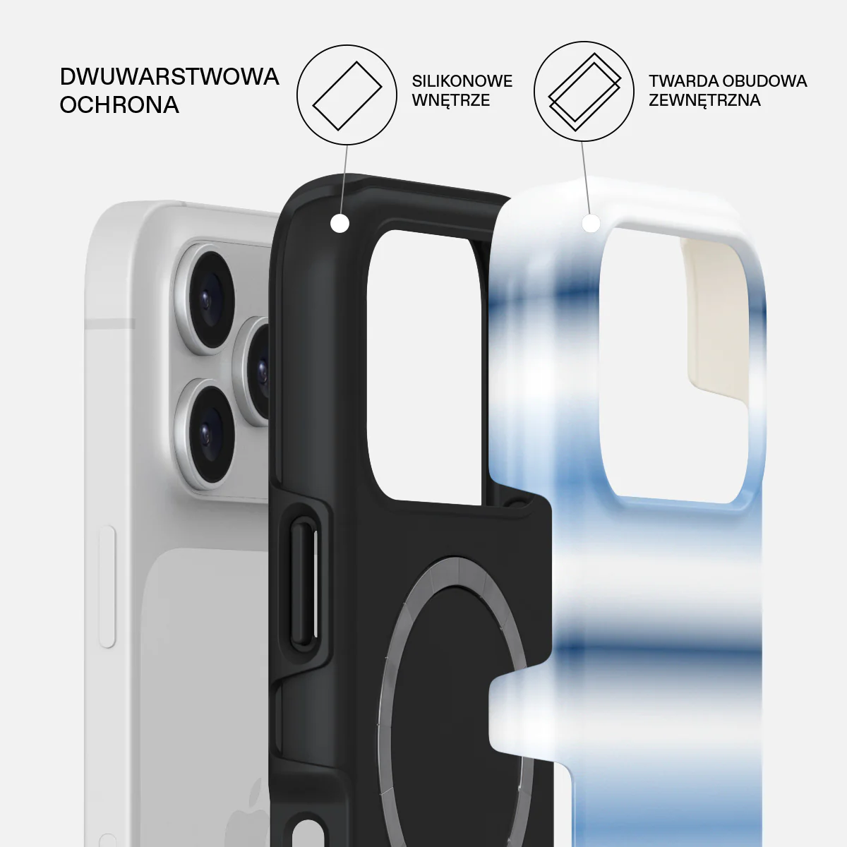 White Noise - iPhone 17 Pro Etui - Image 2