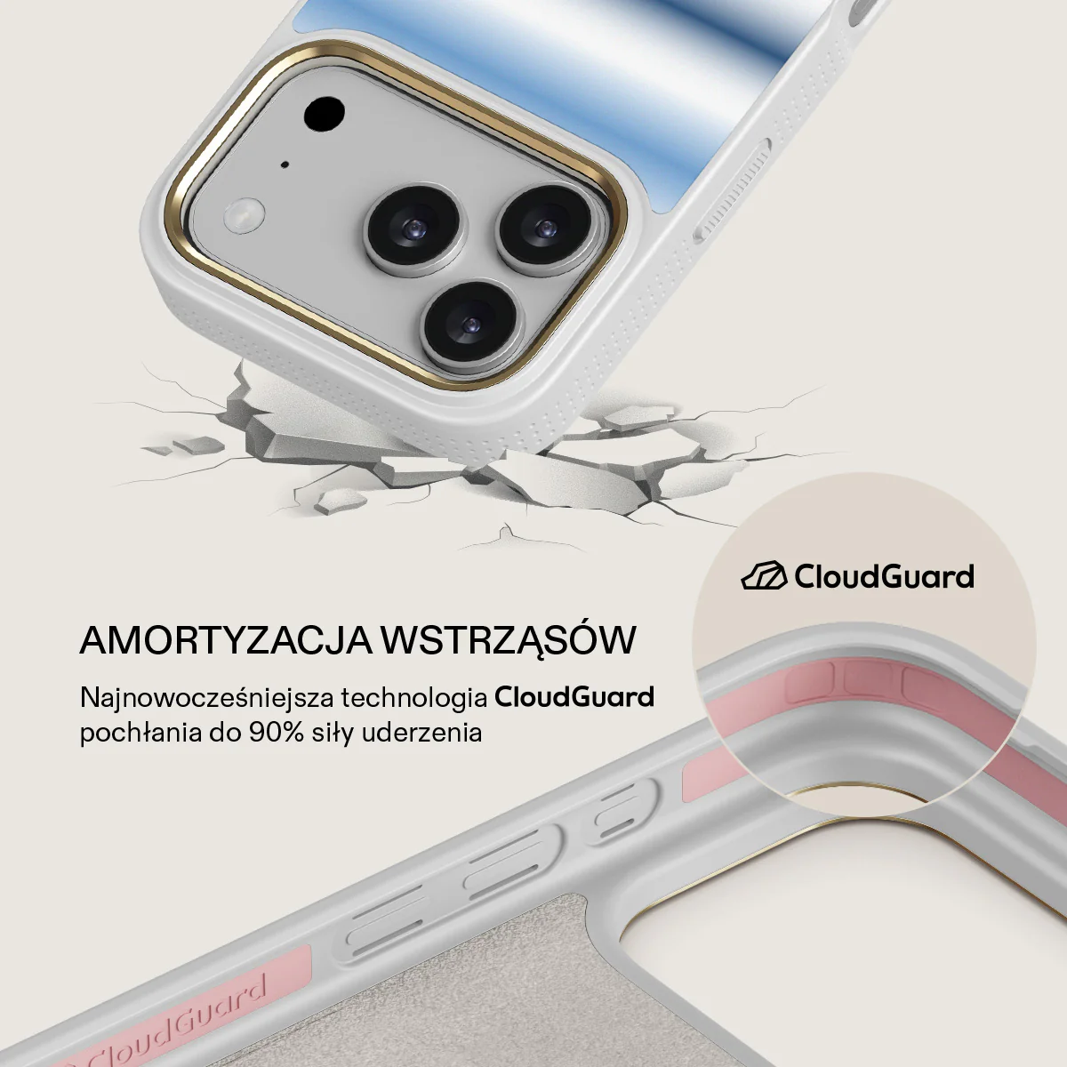 White Noise - iPhone 17 Pro Etui - Image 21