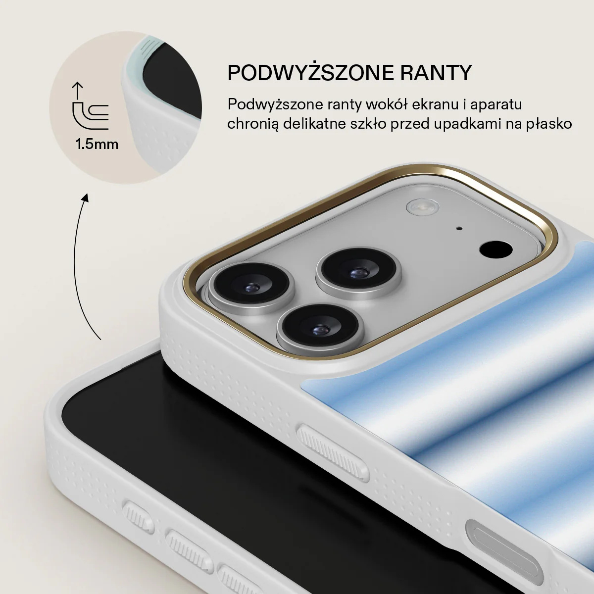 White Noise - iPhone 17 Pro Etui - Image 22