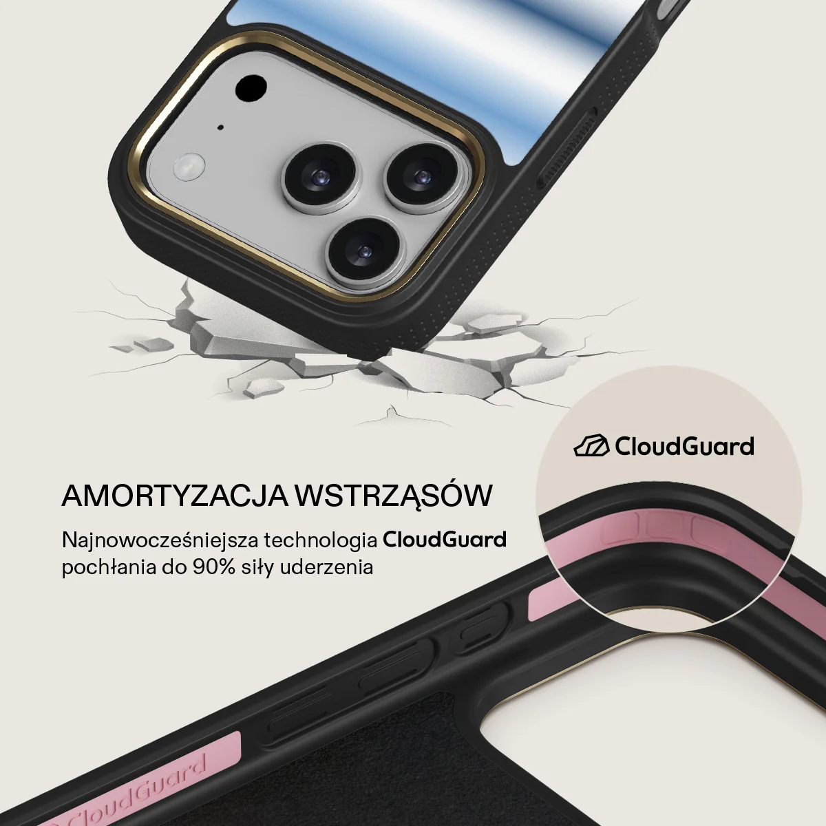 White Noise - iPhone 17 Pro Etui - Image 7