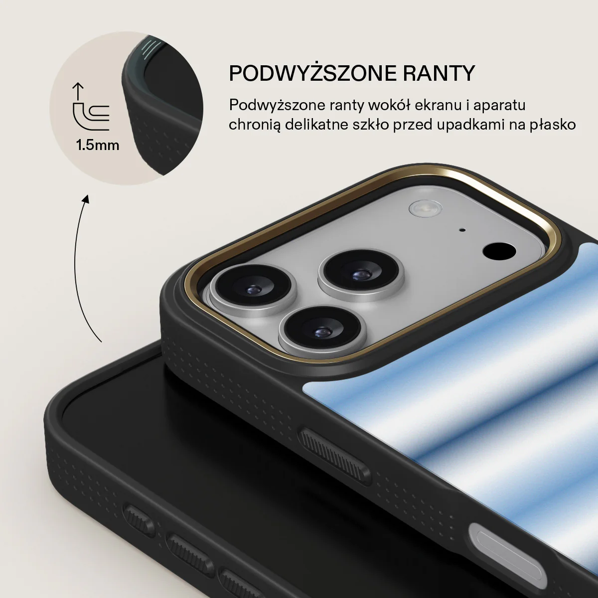 White Noise - iPhone 17 Pro Etui - Image 8