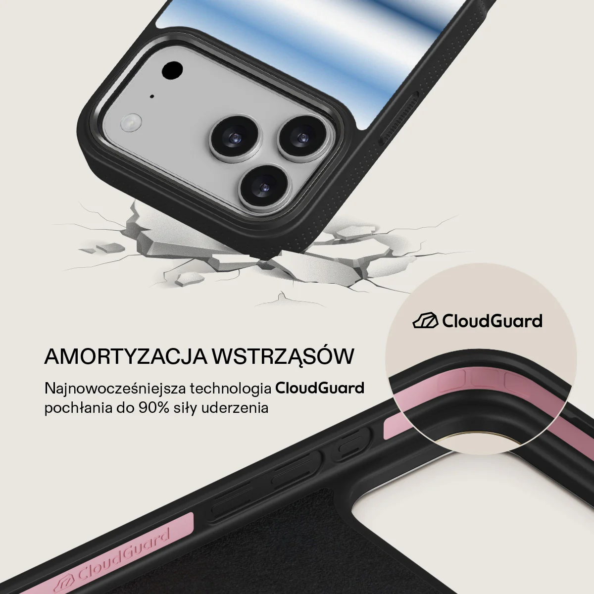White Noise - iPhone 17 Pro Max Etui - Image 14