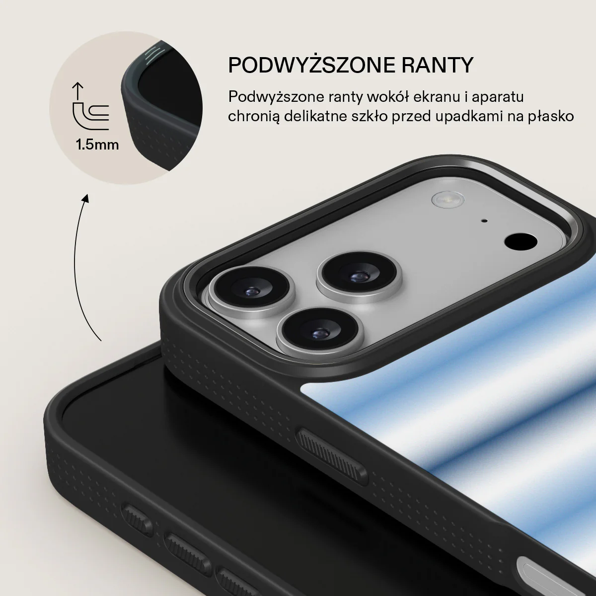 White Noise - iPhone 17 Pro Max Etui - Image 15