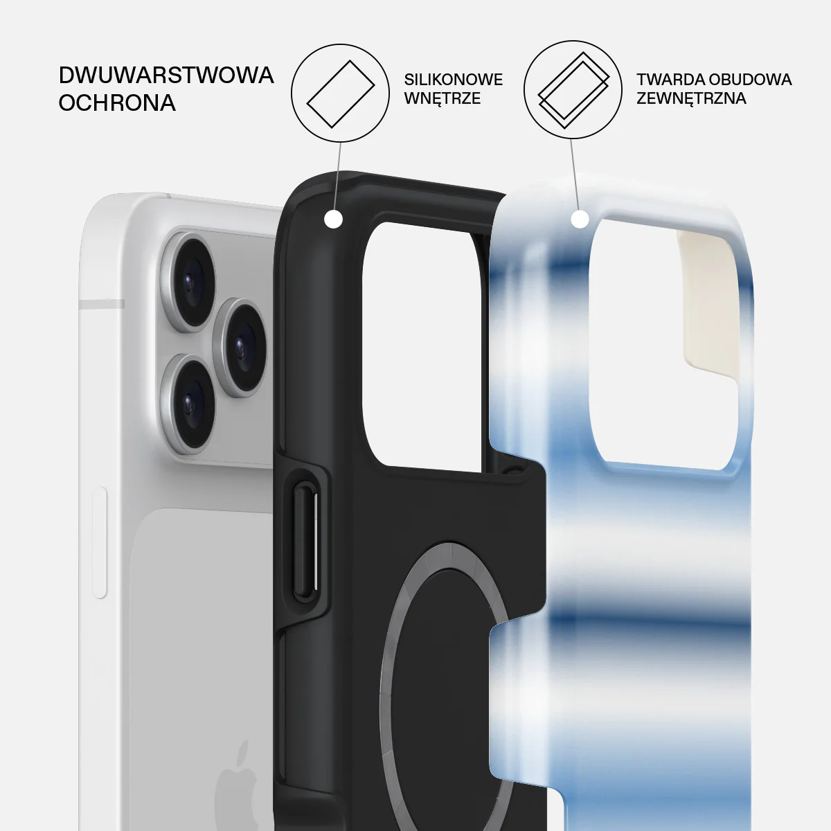 White Noise - iPhone 17 Pro Max Etui - Image 2
