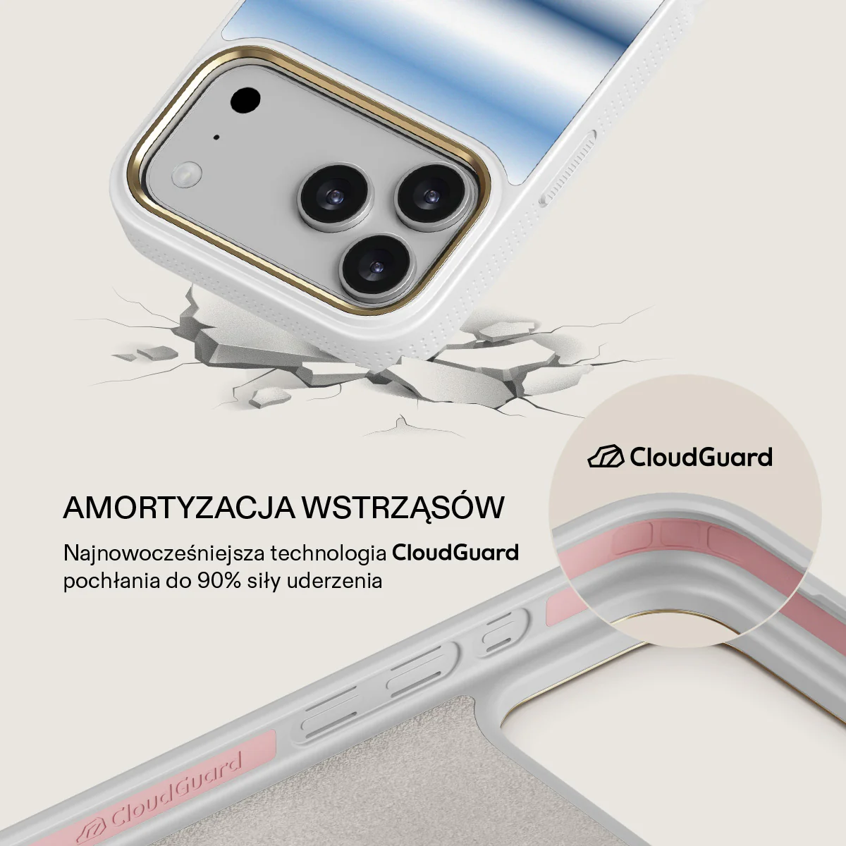 White Noise - iPhone 17 Pro Max Etui - Image 21