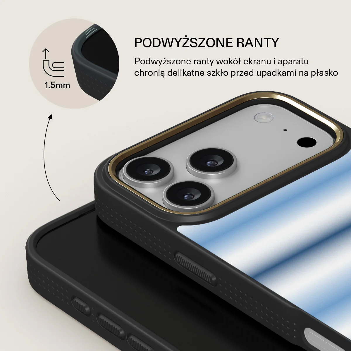 White Noise - iPhone 17 Pro Max Etui - Image 8