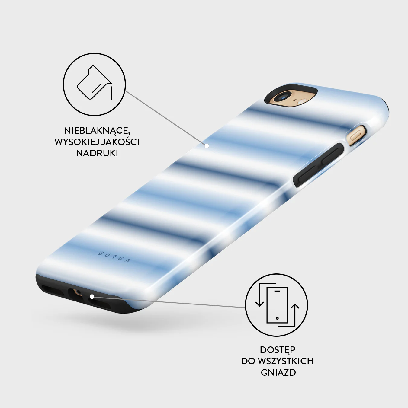 White Noise - iPhone 7 / iPhone 8 Etui - Image 7