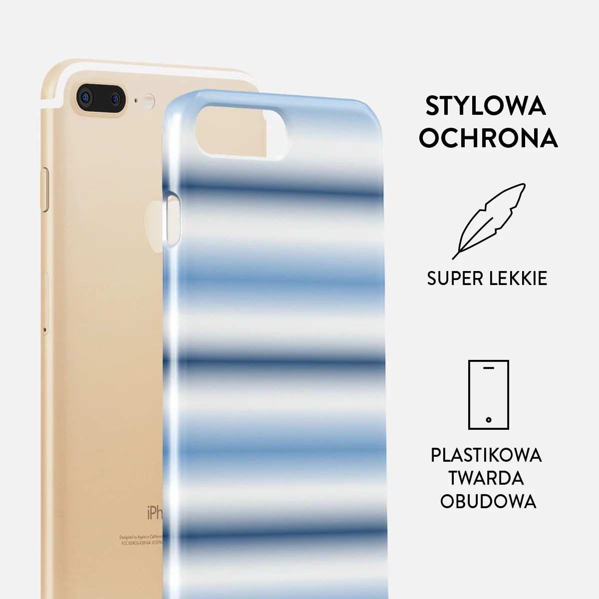 White Noise - iPhone 7 Plus / 8 Plus Etui - Image 2