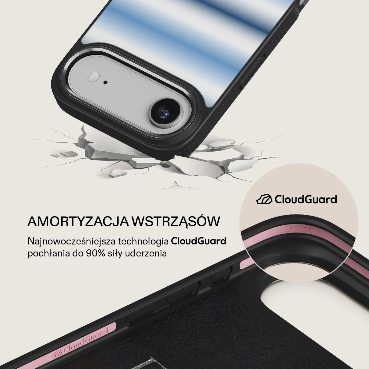 White Noise - iPhone Air Etui - Image 14