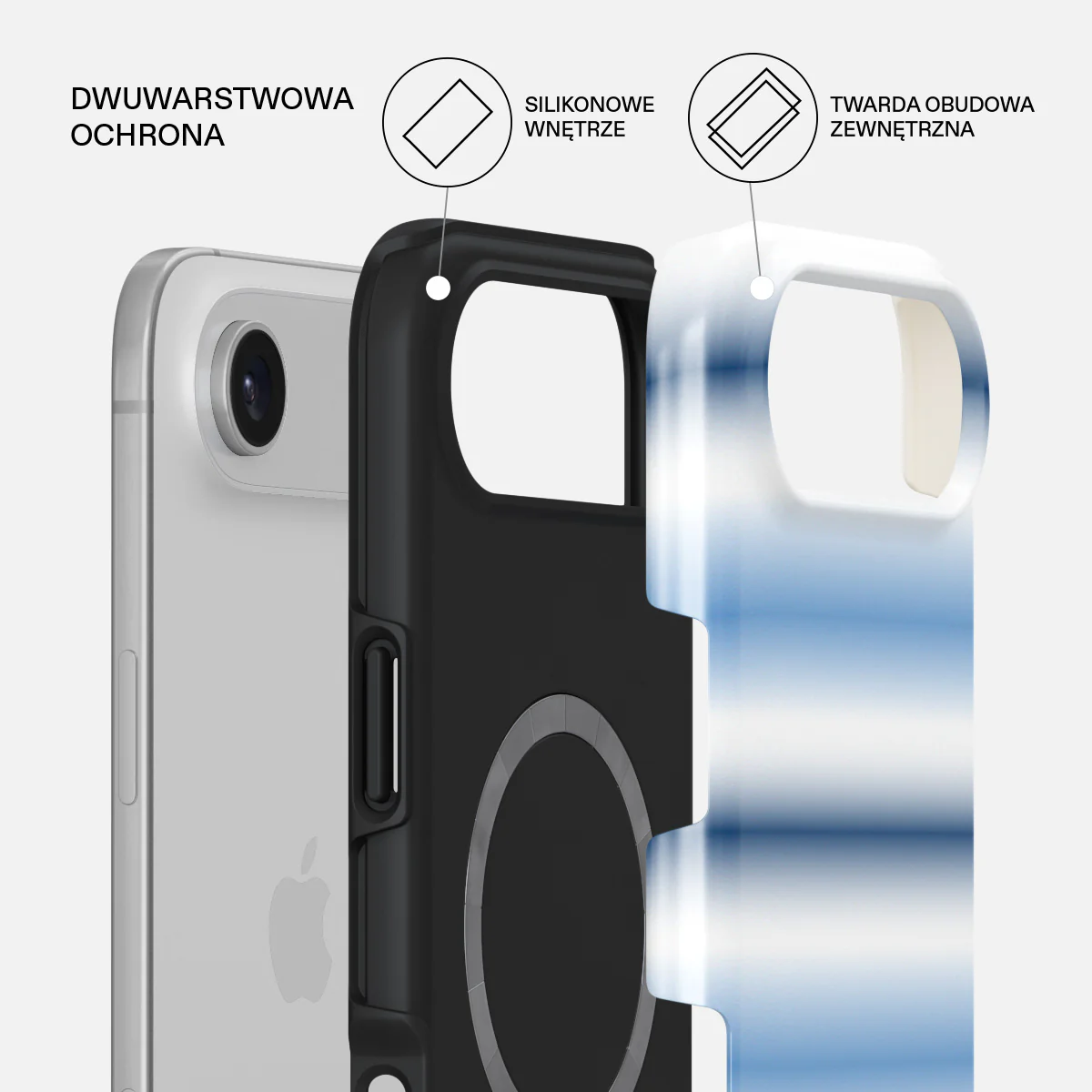 White Noise - iPhone Air Etui - Image 2