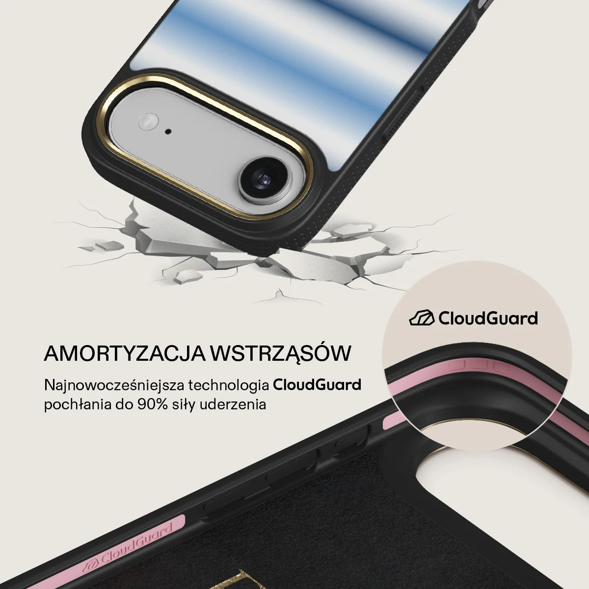 White Noise - iPhone Air Etui - Image 7
