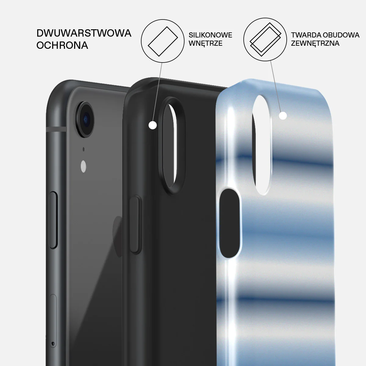 White Noise - iPhone XR Etui - Image 6