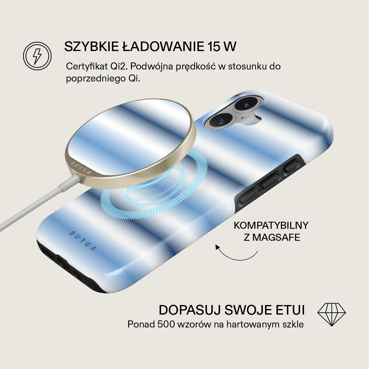 White Noise - Magnetyczna ładowarka bezprzewodowa - Image 2