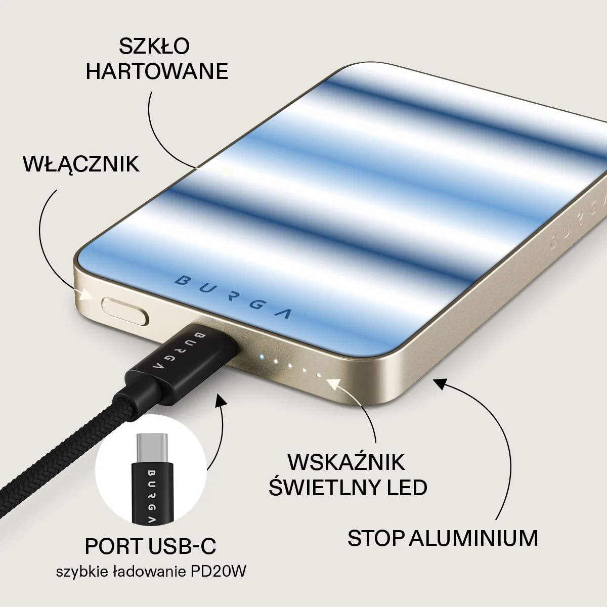 White Noise - Magnetyczny power bank - Image 10