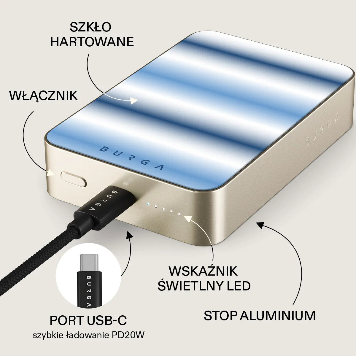 White Noise - Magnetyczny power bank - Image 40
