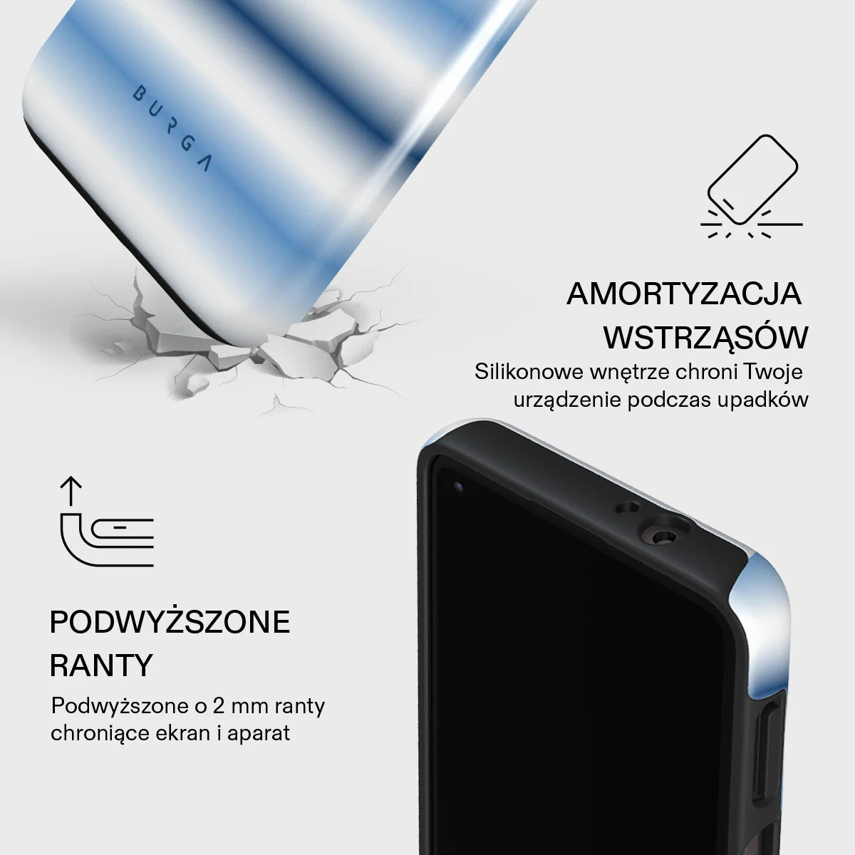 White Noise - Motorola Moto G Power 2021 Etui - Image 4