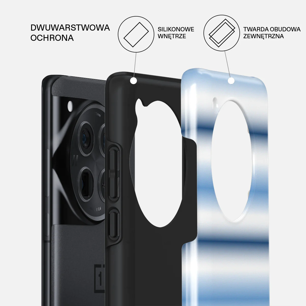 White Noise - OnePlus 12 Etui - Image 2