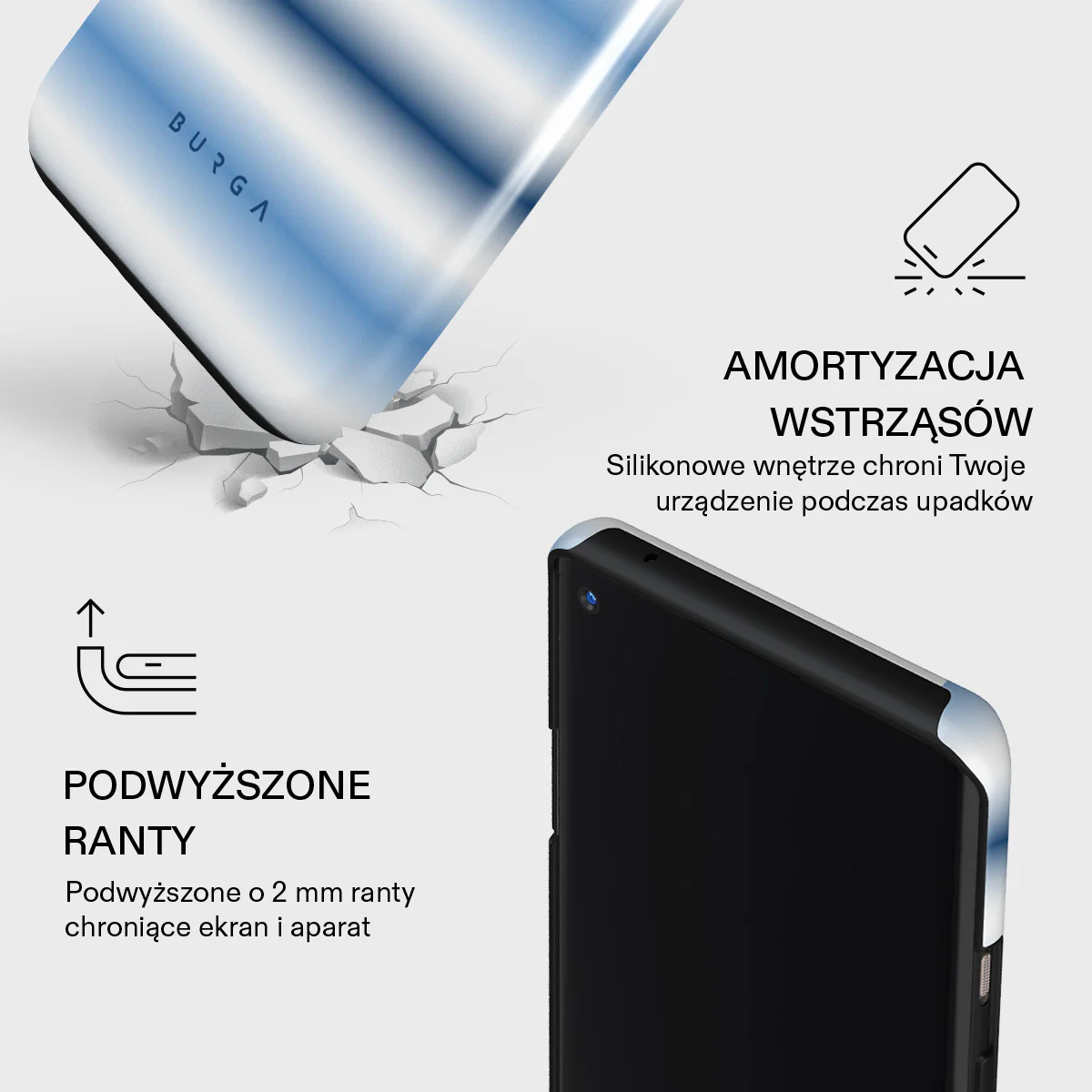 White Noise - OnePlus 8 Etui - Image 4