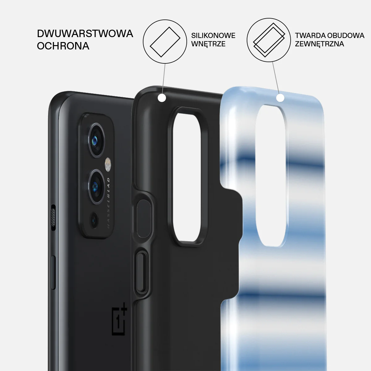 White Noise - OnePlus 9 Etui - Image 2