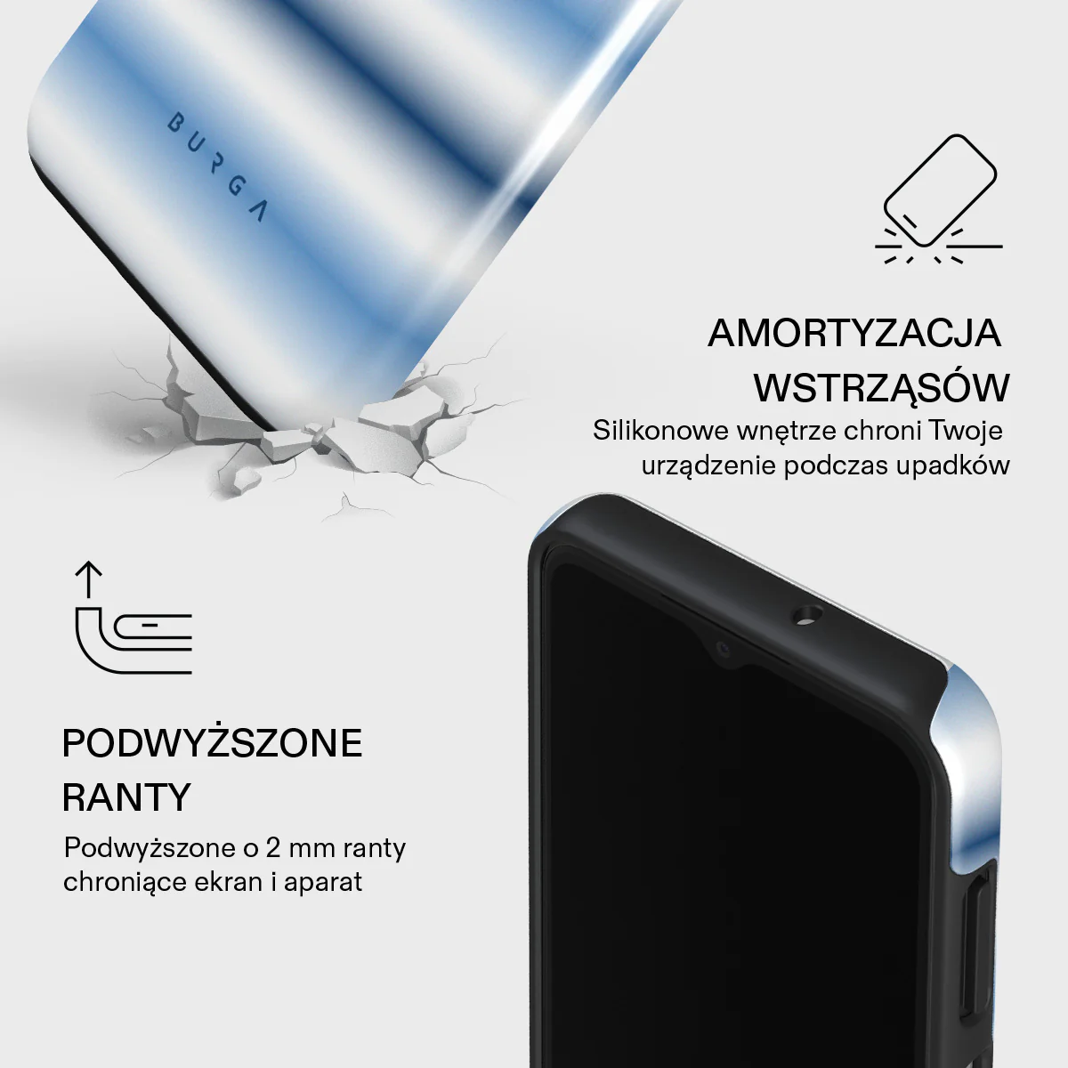 White Noise - Samsung Galaxy A13 4G Etui - Image 4