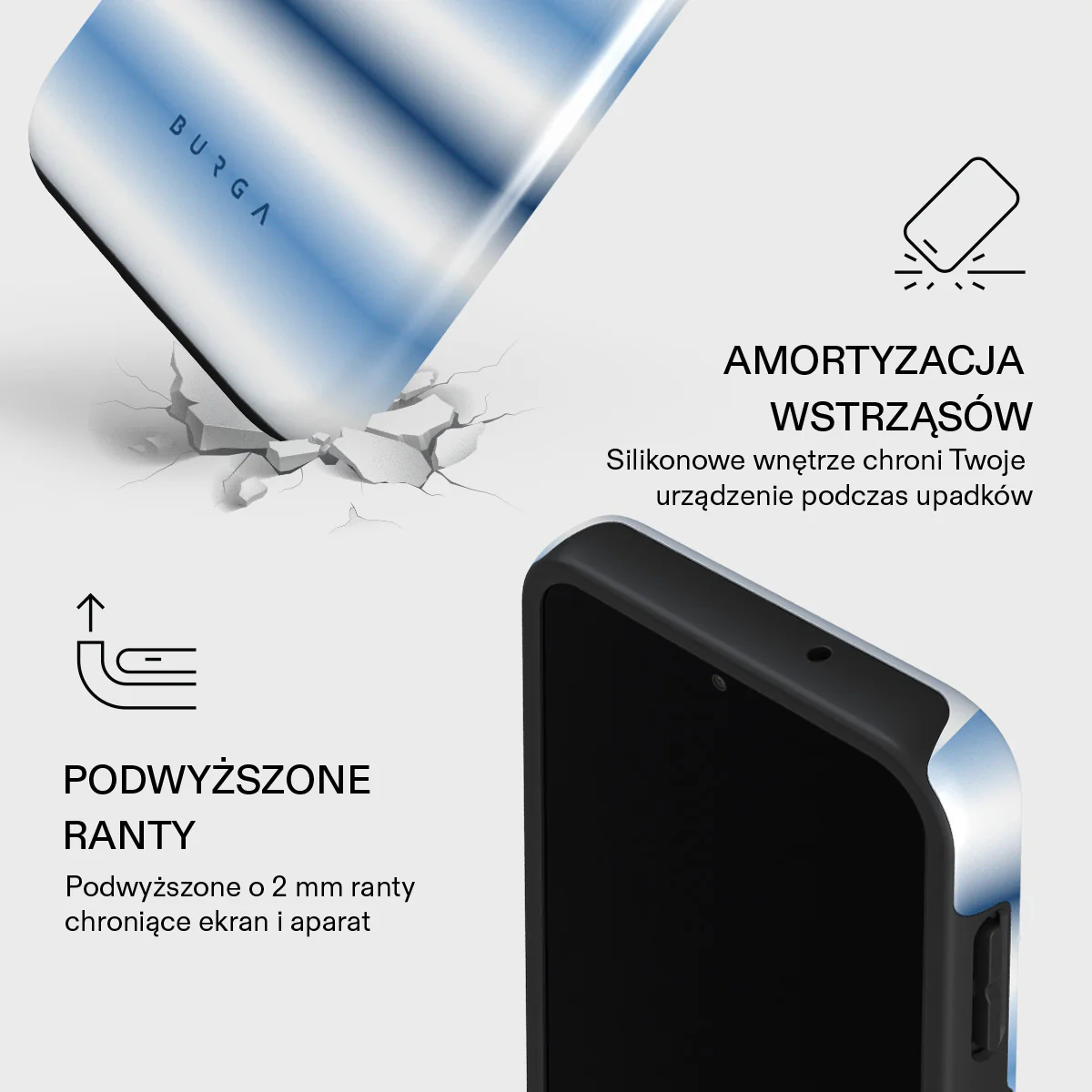 White Noise - Samsung Galaxy A14 5G Etui - Image 4