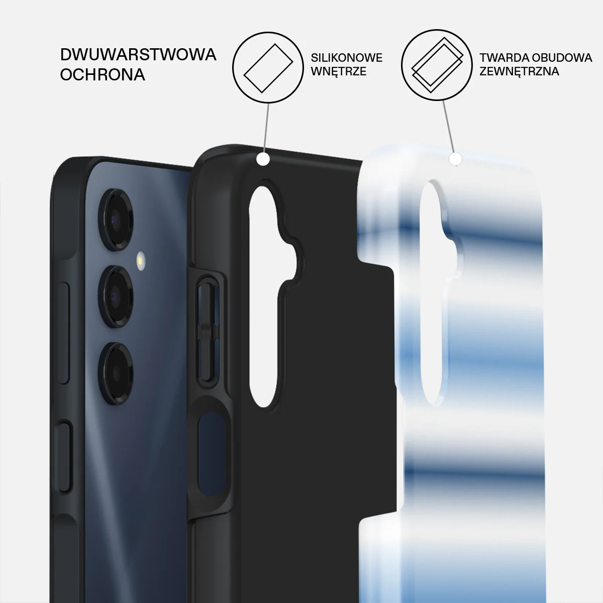White Noise - Samsung Galaxy A16 Etui - Image 2