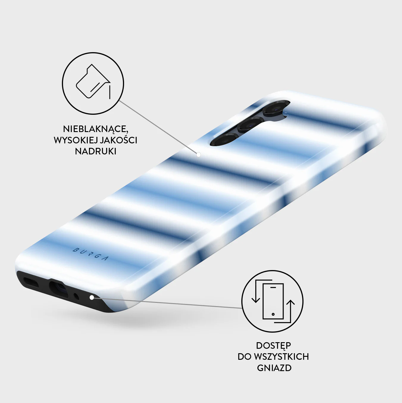 White Noise - Samsung Galaxy A16 Etui - Image 3