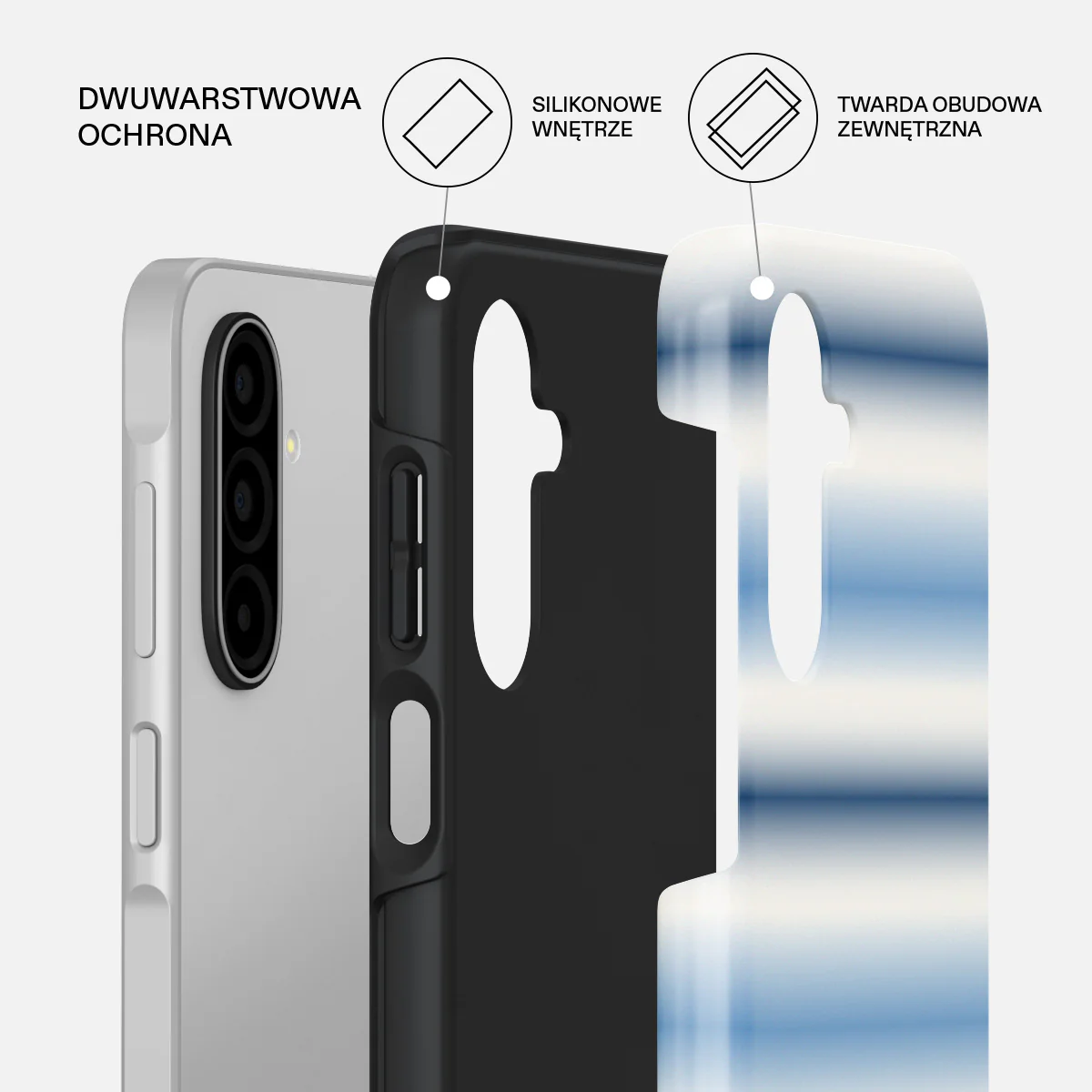White Noise - Samsung Galaxy A17 Etui - Image 2