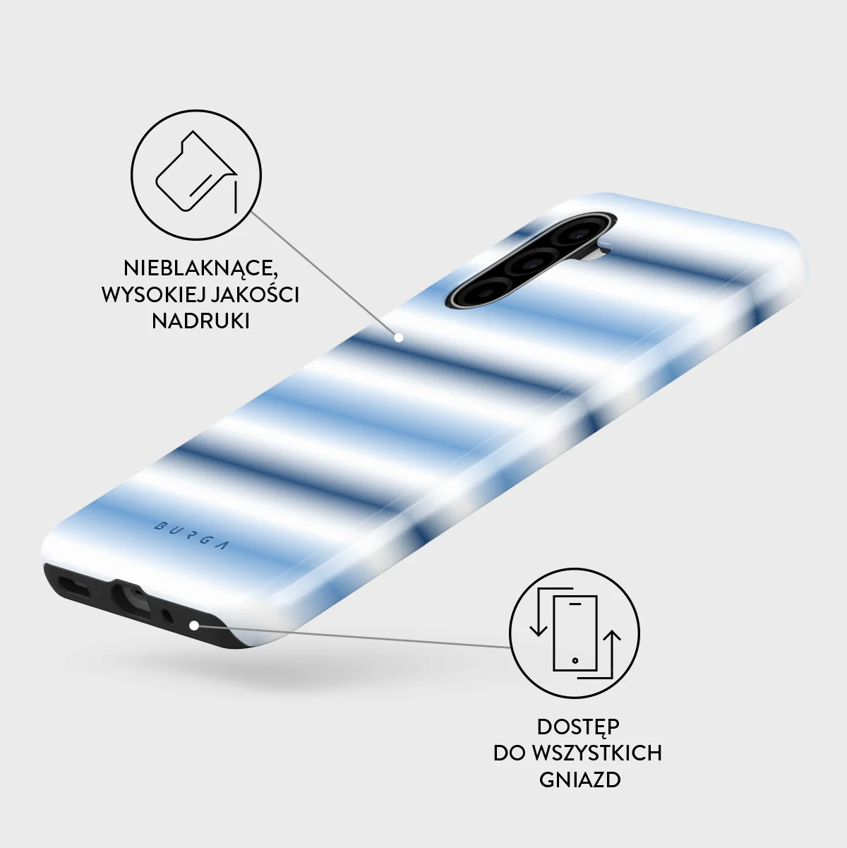 White Noise - Samsung Galaxy A17 Etui - Image 3