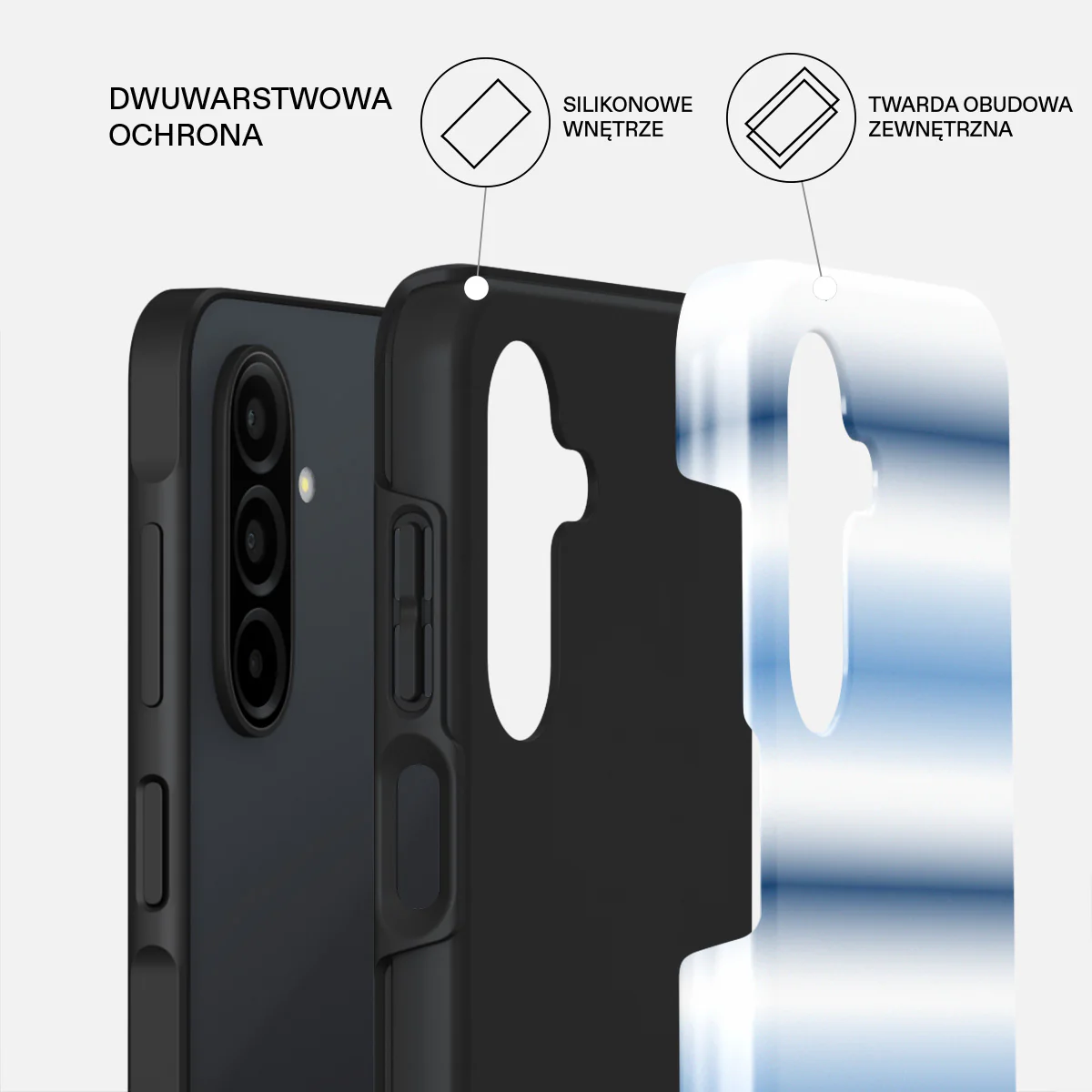 White Noise - Samsung Galaxy A26 5G Etui - Image 2