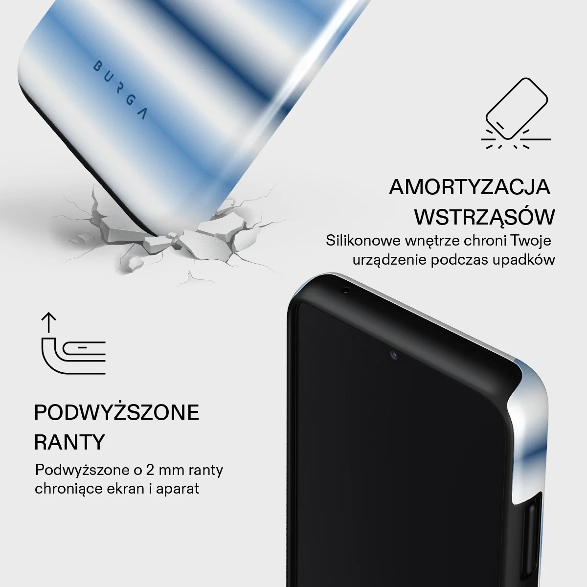 White Noise - Samsung Galaxy A32 5G Etui - Image 4