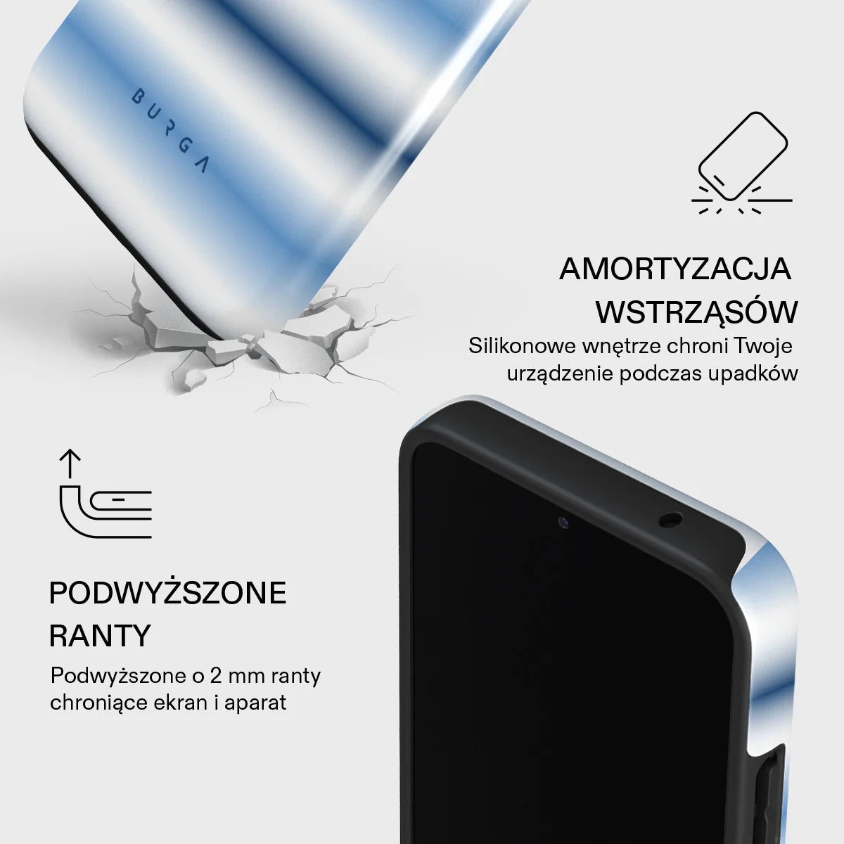 White Noise - Samsung Galaxy A34 Etui - Image 4