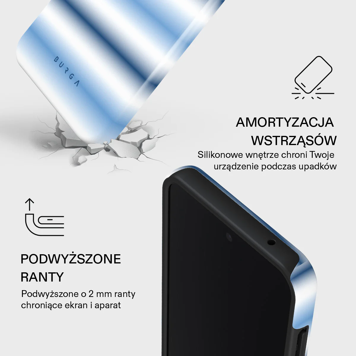 White Noise - Samsung Galaxy A35 Etui - Image 4